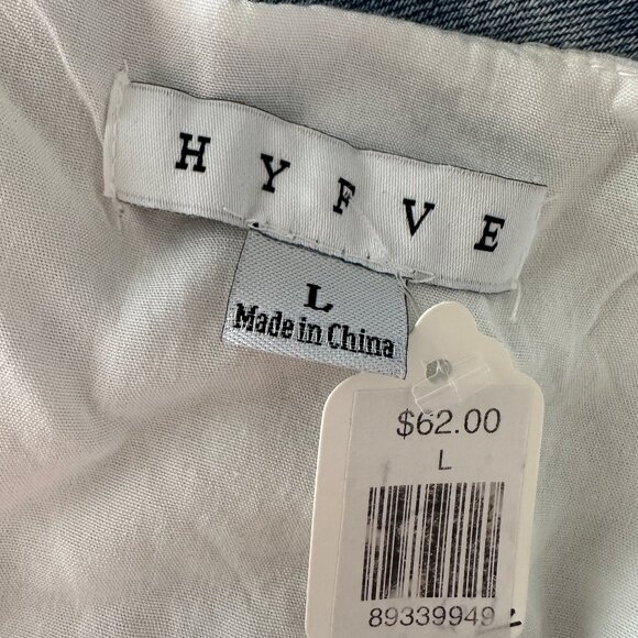 NWT HYFVE Ribbed Tank | Size L - Picture 3 of 3